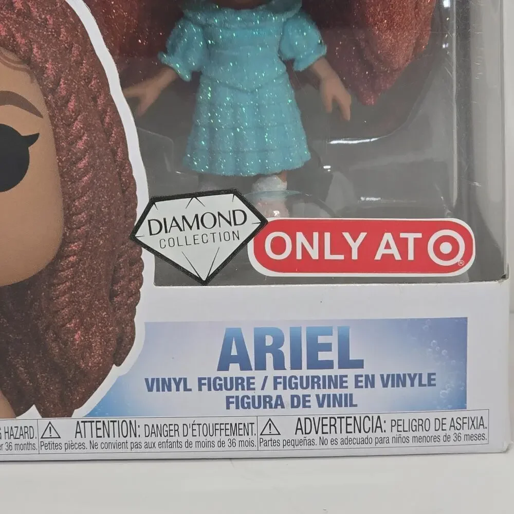 Funko Pop! Disney Little Mermaid Ariel #1362 Diamond Collection Target Exclusive